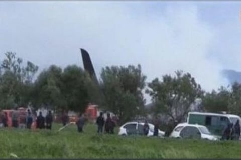 Algeria military plane crashes leaving hundreds dead