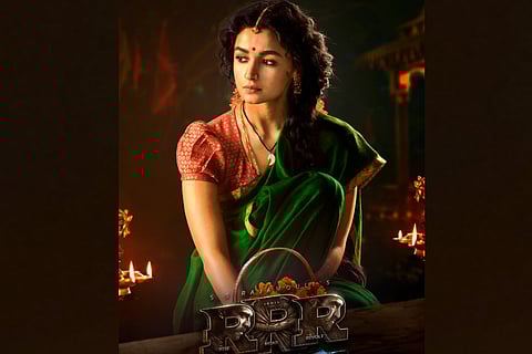 Alia Bhatt's first look from RRR movie