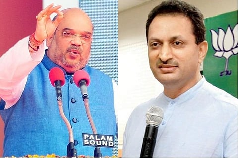 BJP Dalit leaders stall Amit Shah’s Mysuru speech, ask for Hegde‘s expulsion
