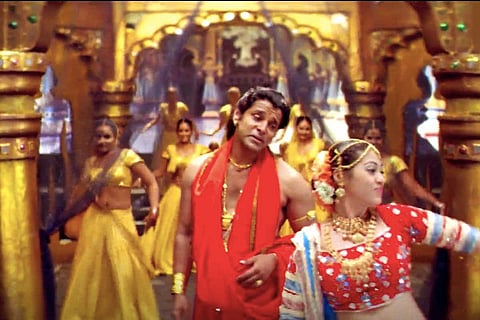 Vikram and Sadha in anniyan