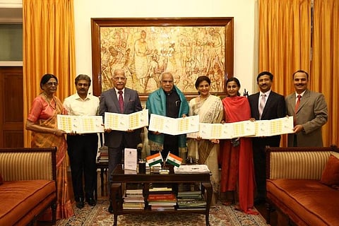 Commemorative postal stamp on Apollo's preventive healthcare released