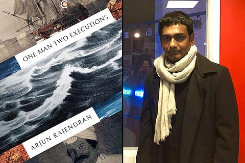 Poet Arjun Rajendran and his book One Man Two Executions