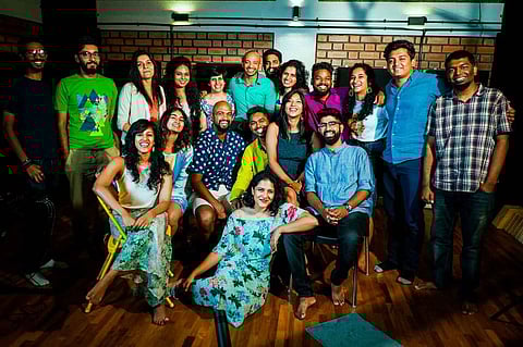 Bangalore Broadway Company recreate Nordic Polska with acapella 