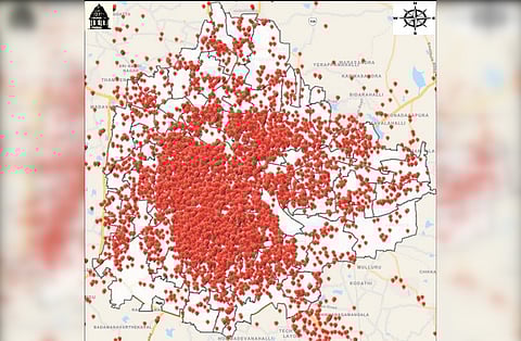 Bengaluru has no new containment zones, total stands at 3452