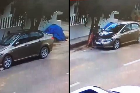 Bengaluru freak car death oct