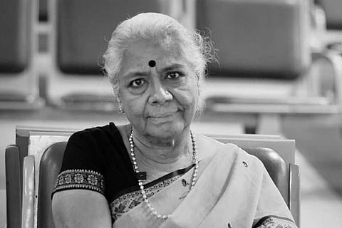 Late Kannada actor and writer Bhargavi Narayan