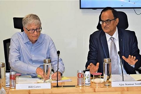 Bill Gates and Ajay K Sood