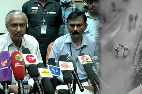 CMC Director Vikram Matthew at press conference