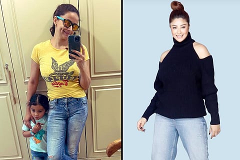 Actor Gul Panag on the left and actor-turned-politician Payal Ghosh on the right. 