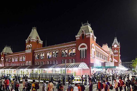 Chennai central railway station