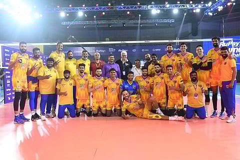 Chennai Blitz Volleyball team