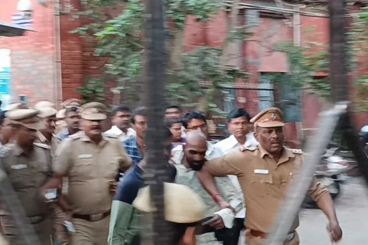 Chennai Railway Station Murder Sathish Arrested