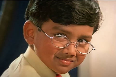 Kalidas Jayaram shares still from first film as child