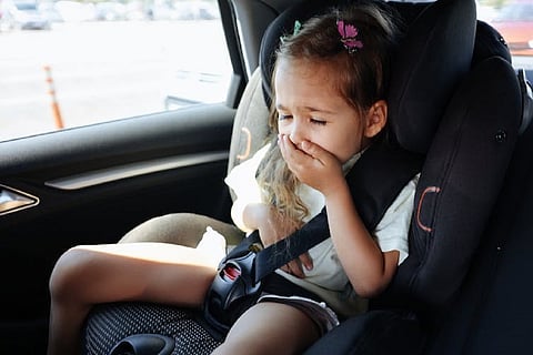 When your inner ears and your eyes perceive conflicting motion, you might be in trouble