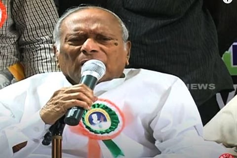 Congress veteran and ex-Minister M Satyanarayana Rao dies of COVID-19