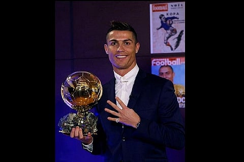 Real Madrid and Portugal star Cristiano Ronaldo wins Ballon d'Or for fourth time