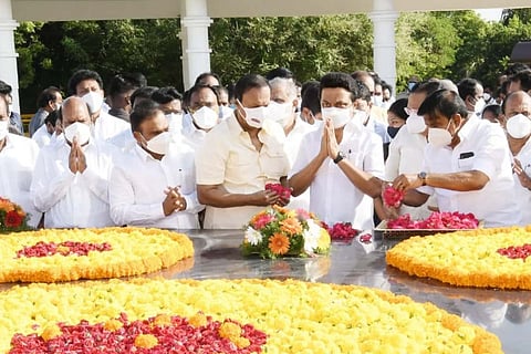 On Karunanidhi's death anniversary, CM Stalin asks cadres to preserve DMK rule in TN