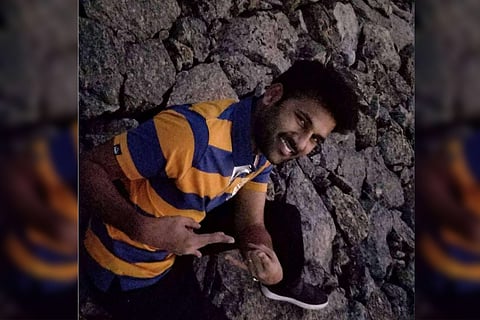 28 year old Dr Purna Chandra who died of a sudden heart attack at Gandhi Hospital