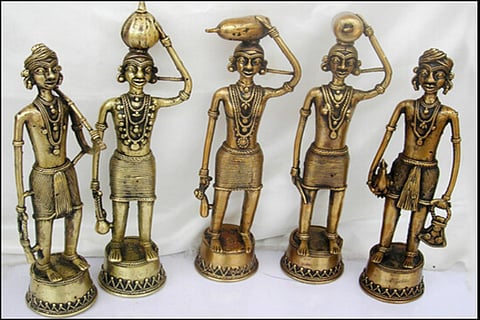 Telangana bags two more GI tags with Adilabad Dokra metal craft and Warangal durries