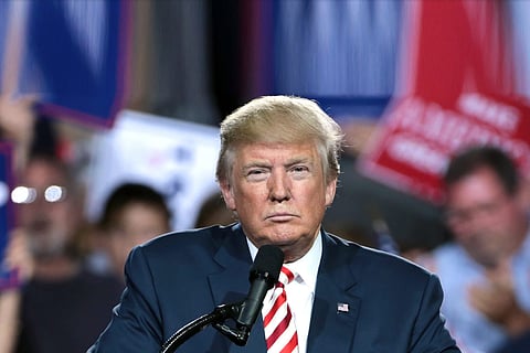 US President Donald Trump