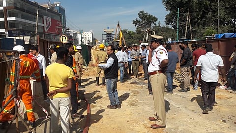 Metro work causes gas line leak in Bengaluru, triggers panic and traffic snarl