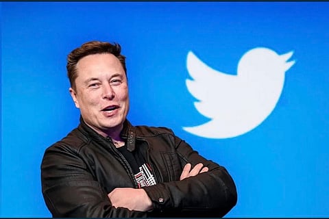 An image of Twitter CEO Elon Musk
