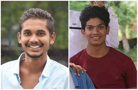 Naveen, the deceased (L); Krishna, the accused (R)