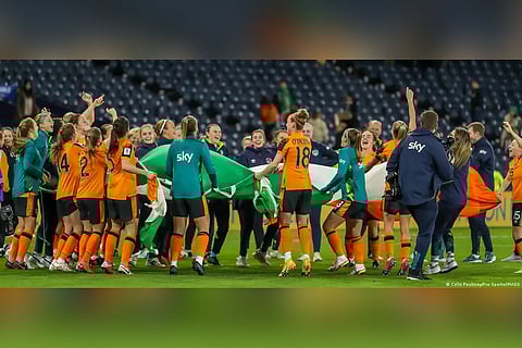 The Republic of Ireland finished as runners-up in the UEFA qualifying group behind Sweden, before beating Scotland in a play-off.Image: Colin Poultney/Pro Sports