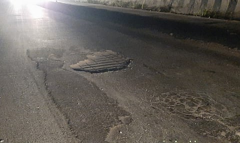 After Sumanahalli, another Bengaluru flyover on verge of developing hole