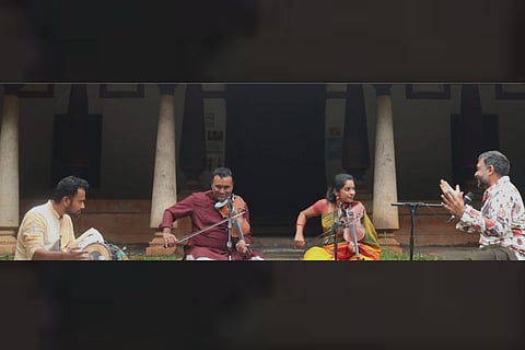 TM Krishna in musical production Friends in Concert