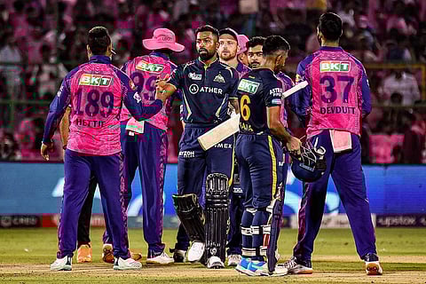 Gujarat Titans and Rajasthan Royals