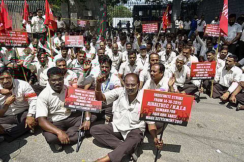 Over a week since protests began, no let-up in HAL strike as stand-off continues