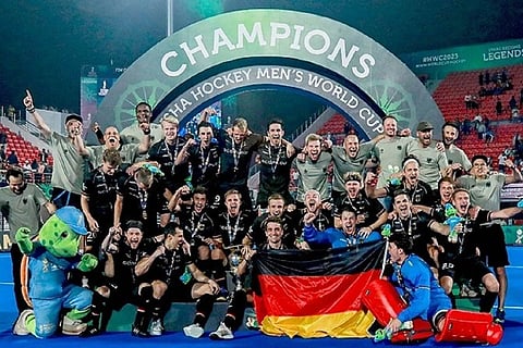  World Champions Germany rise to the top in FIH Rankings.