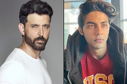 Hrithik Roshan and Aryan Khan