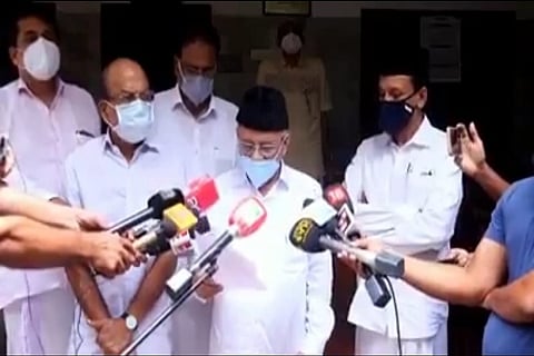 Panakkad Syed Ali Shihab Thangal state president of IUML called out for everyone to maintain peace and to uphold secularism.