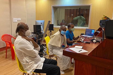 Rajini and Ilaiyaraaja