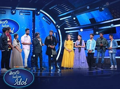 Guests and participants on Telugu Indian Idol