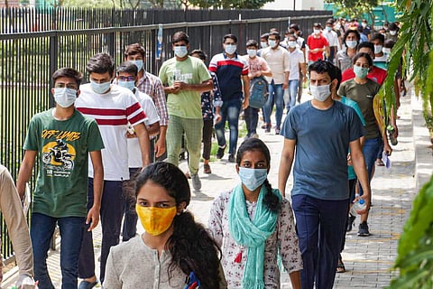 JEE Aspirants walking out of an exam centre: JEE-Main rescheduled again, new dates announced for both sessions