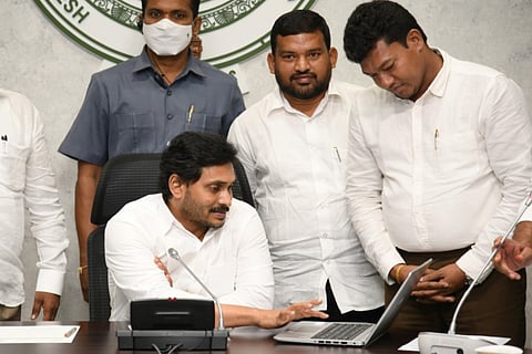 Andhra Pradesh Chief Minister Jagan Mohan Reddy 