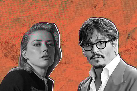 Amber Heard and Johnny Depp
