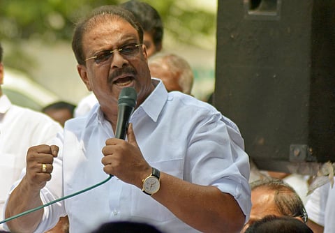 UDF's K Sudhakaran booked for poll campaign ad claiming educating women a waste