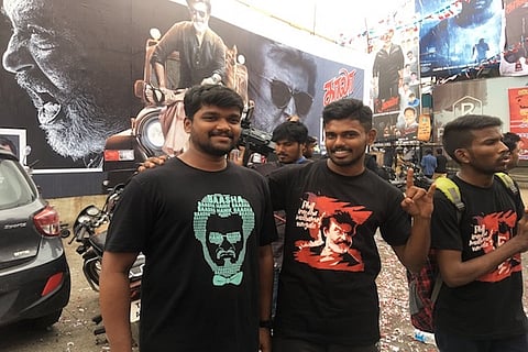 'Kaala': Rajini fans flood theatres wearing black, the colour of Ranjith's politics