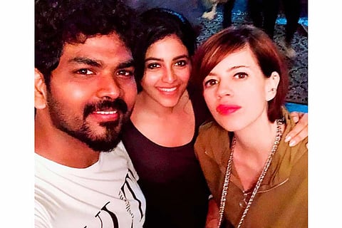 Kalki Koechlin, Vignesh Shivan and Anjali 