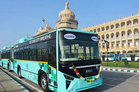 In a first, Karnataka rolls out electric buses for public transportation