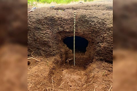 Megalithic-era cave found in Karnataka’s Dakshina Kannada district