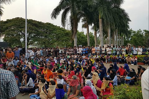 Students of Karunya Institute in Coimbatore up in arms against management for exorbitant fees