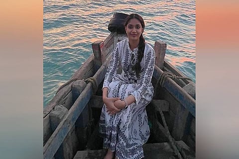 Keerthy Suresh shares throwback pics from Rameswaram during 'Saani Kaayidham' shoot