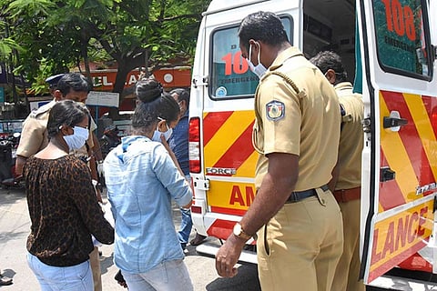 Kerala police during COVID-19