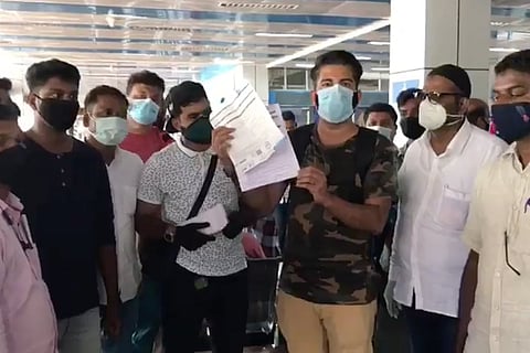 Passengers stranded at Karipur Airport