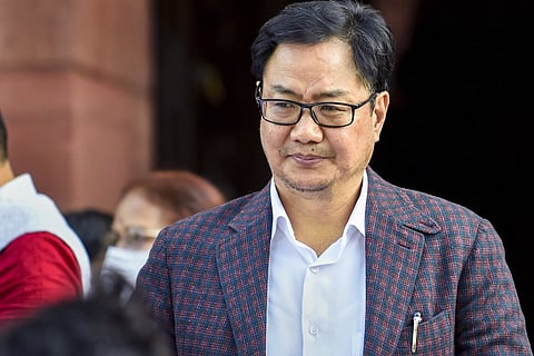 Union Minister Kiren Rijiju
